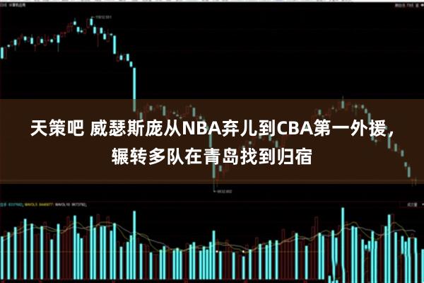 天策吧 威瑟斯庞从NBA弃儿到CBA第一外援,辗转多队在青岛找到归宿